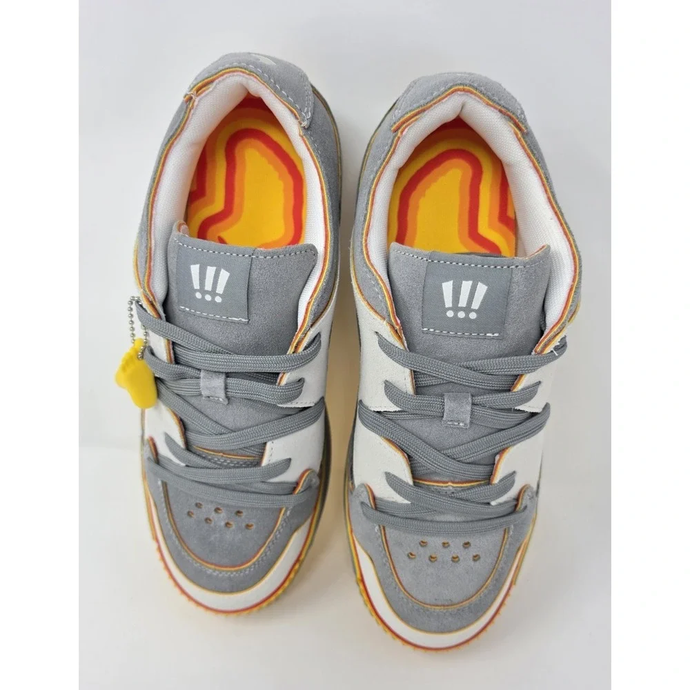 MSCHF Gobstomper‎ Graylag Goose Edition-Gray/Red/Orange/Yellow Men's size 12 NWB